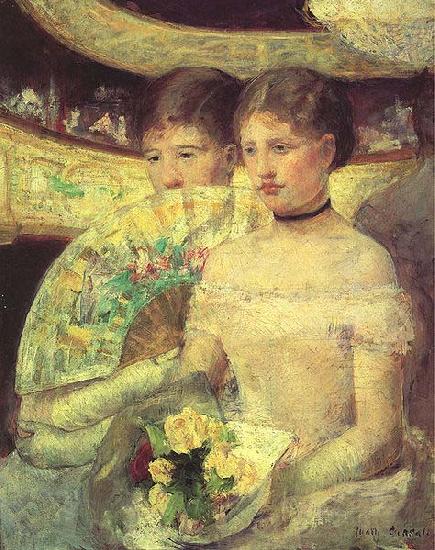 Mary Cassatt The Loge